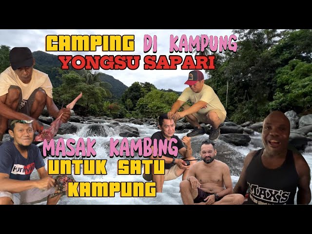 "TEAM ADVENTURE JAYAPURA"  CAMPING DI KAMPUNG YONGSU SAPARI, KABUPATEN JAYAPURA