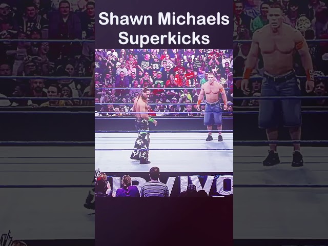 🔝 The ULTIMATE Superkicks of The Showstopper 🔝 | #shawnmichaels #wwe #wrestling