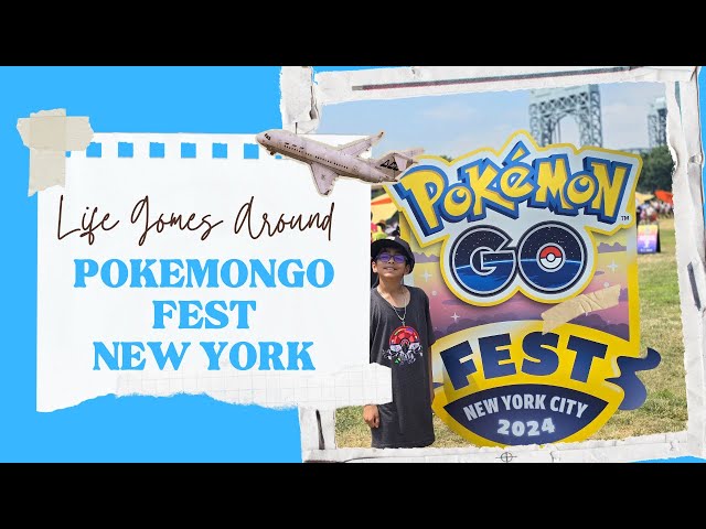 Pokemon GO Fest New York, Weekend Trip.