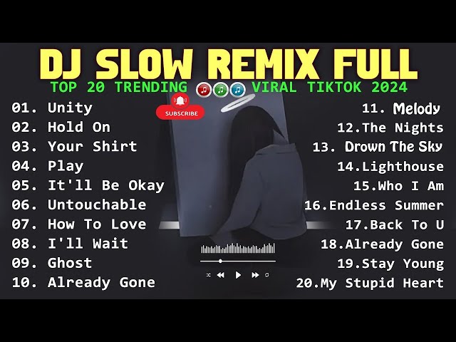 DJ SLOW LAGU BARAT REMIX FULL ALBUM 2024 DJ VIRAL TIKTOK TERBARU PALING SANTUY BIKIN CHILL SONGS