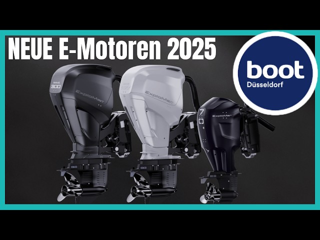 boot Düsseldorf 2025 - Which electric innovations are on the horizon?