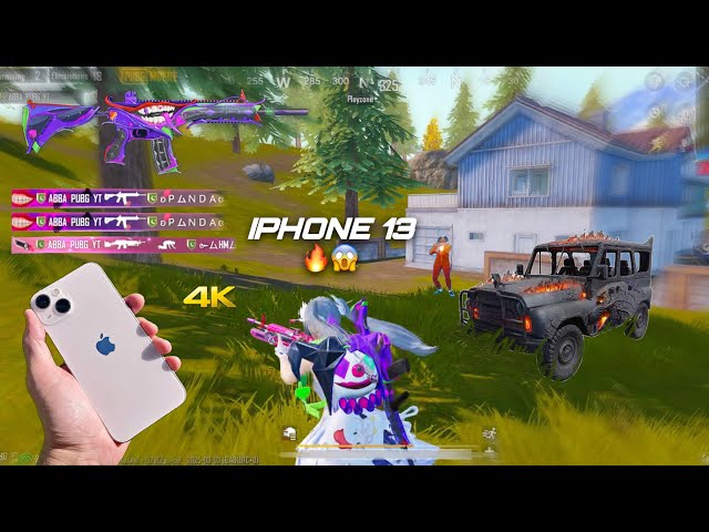 iPhone 13 HD+Extreme Graphics 🔥/ PUBG GAMING Test 2025 😍/ New Update!