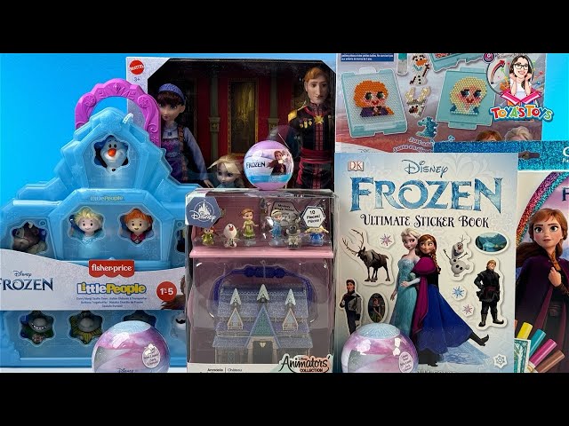 Unboxing and Review of Disney Frozen Toys Collection