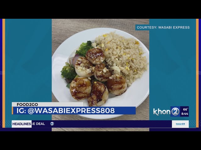 Satisfy your Teppanyaki cravings with Wasabi Express