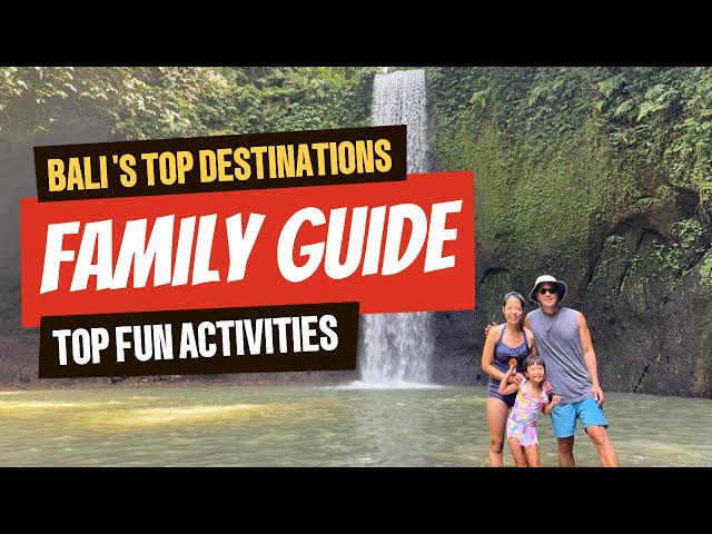 Guide to Family Fun in Bali - 발리 가족여행 가이드