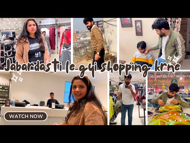 Parul ki ho gyi shopping 🛒 #dailyvlogs #couplvlog #couple #couplegoals #travel #shopping