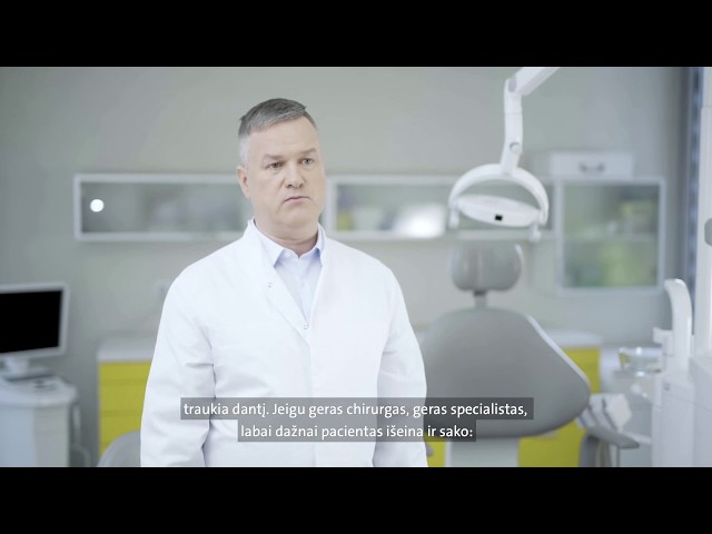 Dantų implantacija - procedūra be skausmo