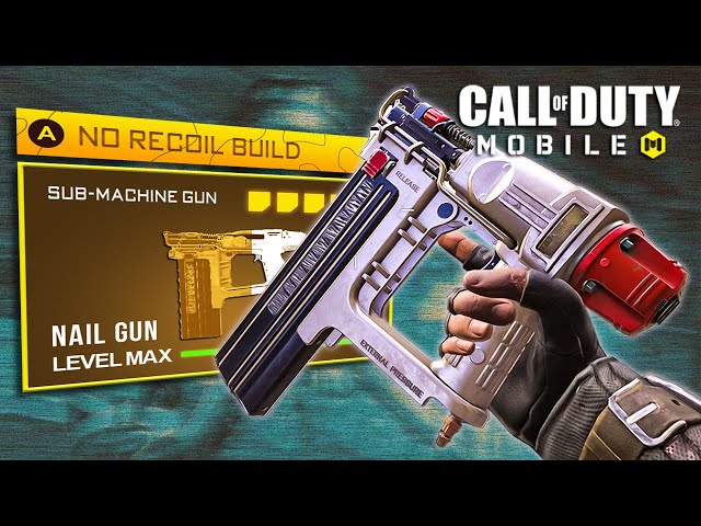 NO RECOIL NAIL GUN IN COD MOBILE