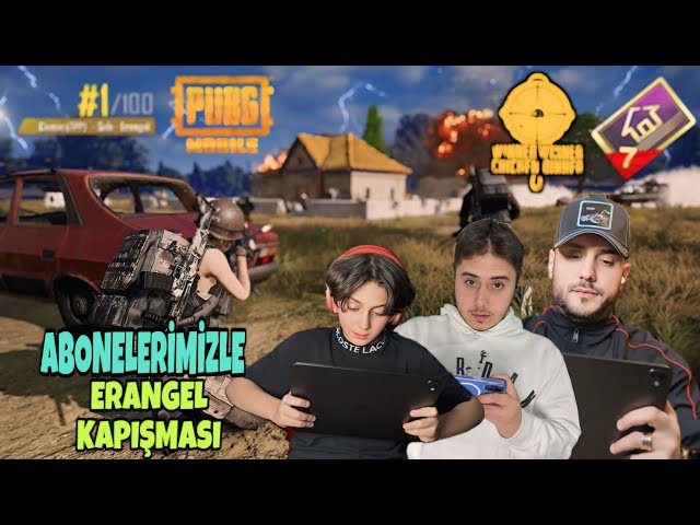 WE PLAYED PUBG MOBILE WITH MY DAD AND BROTHER !!! (PUBG MOBILE TOURNAMENT WITH OUR FOLLOWERS)