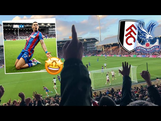 FULHAM 0-2 CRYSTAL PALACE VLOG 24/25 *MUNOZ SCORES STUNNER AS WE MAKES IT FIVE AWAY WINS IN A ROW🔥*