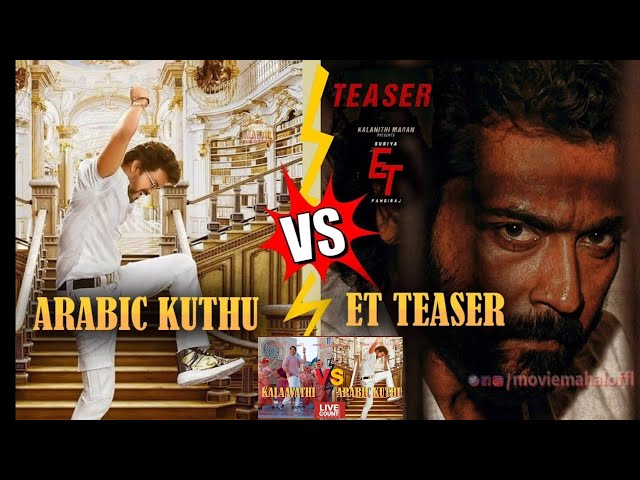 Arabic kuthu vs kalaavathi  vs ET teaser