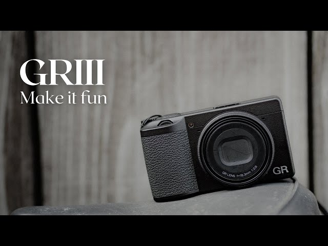 RICOH GRIII settings to enjoy street photography