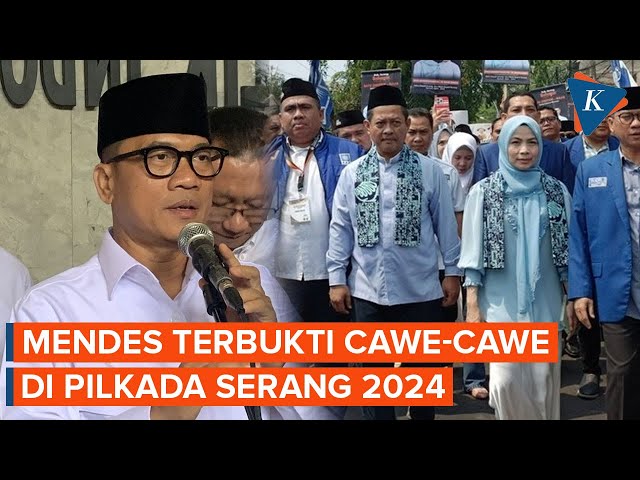 Mendes Yandri Terbukti Cawe-cawe Pencalonan Istrinya, Pilkada Serang Diulang