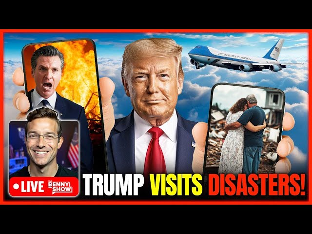 🚨BREAKING: Trump Live Right Now in North Carolina Disaster Area! Real Leader | Trump Visiting LA