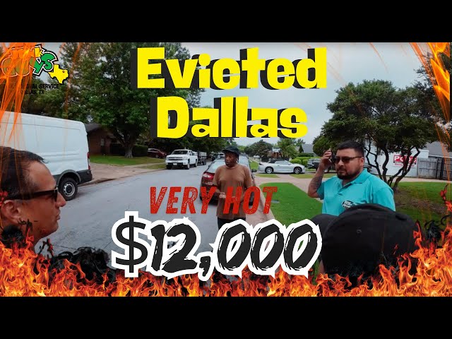 Eviction in Dallas Takes Shocking Turn: 4+ Years of Free Rent Ends in Emotional Standoff!