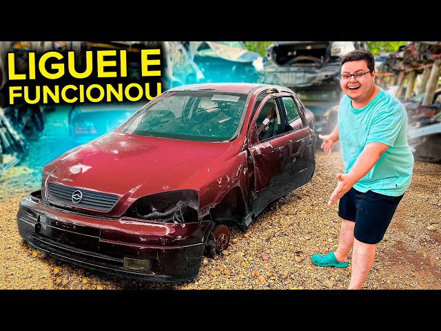 LIGUEI OS CARROS ABANDONADOS DESSE FERRO VELHO! FUNCIONAM E ESTÃO À VENDA!