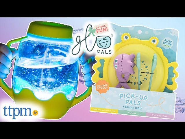 GloPals Sensory Play Jar and Pick-Up Pals Sensory Tools