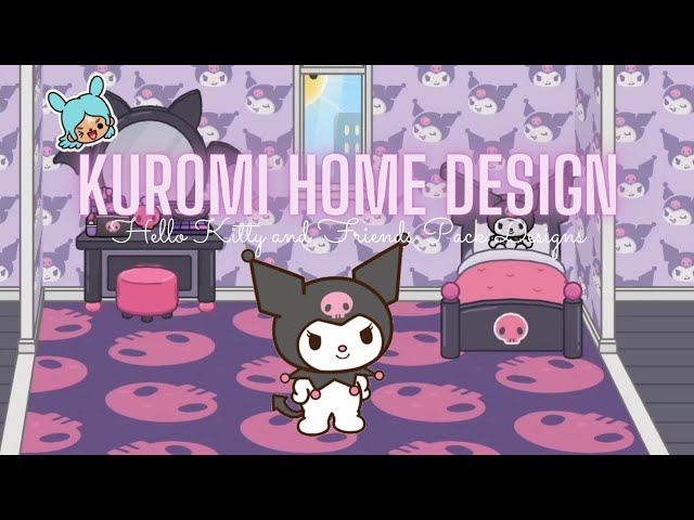 KUROMI HOUSE DESIGN AND IDEAS TOCA BOCA LIFE 🌎HELLO KITTY AND FRIENDS PACK