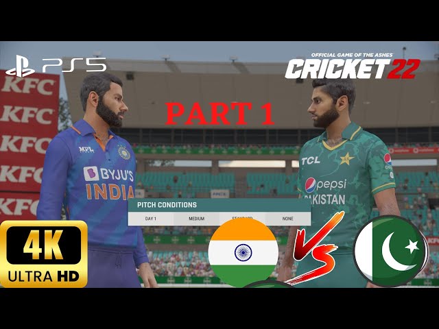 India VS Pakistan - T20 World Cup 2022 - Cricket 2022 - Part 1 - PlayStation 5🏏