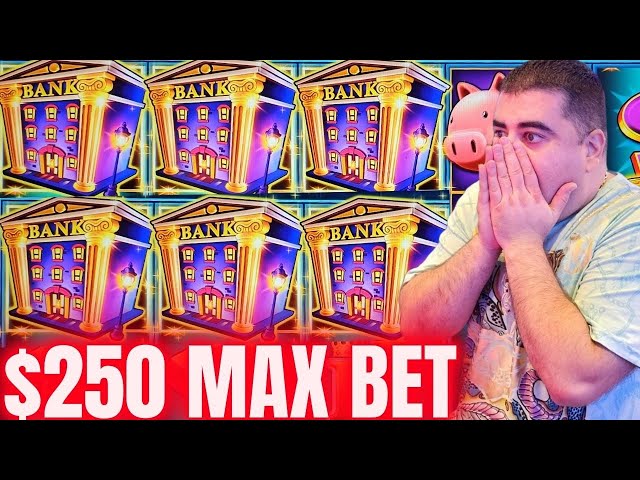 WINNING NON STOP JACKPOTS On PIGGY BANKIN Slot Machine