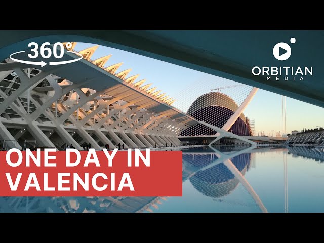 Valencia Guided Tour in 360°: One Day in Valencia Trailer (8K version)