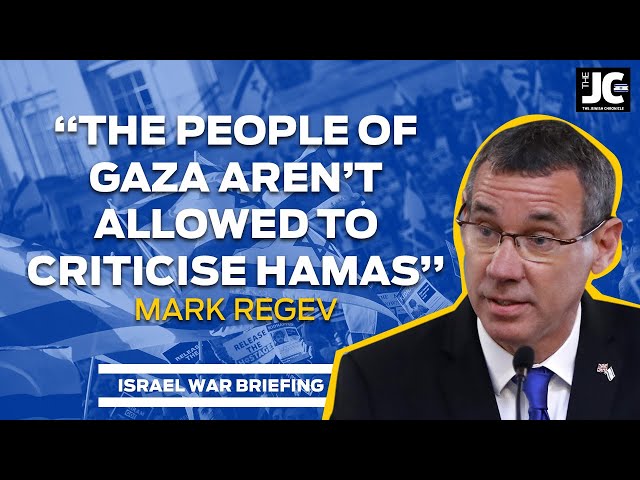 Mark Regev: Israel acts completely within international law