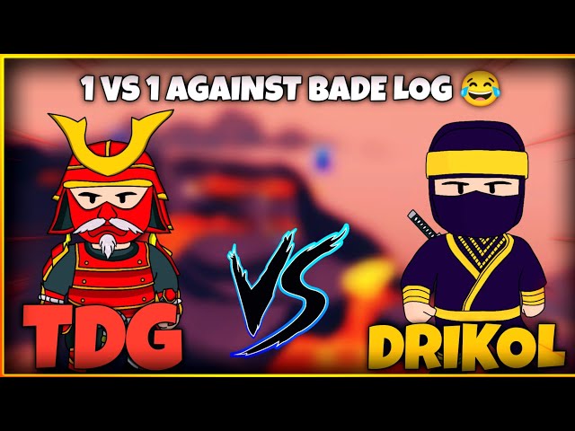 DRIKOL VS TDG 😎|1V1 WITH @Technical Doctor Gaming|EPIC VERSUS