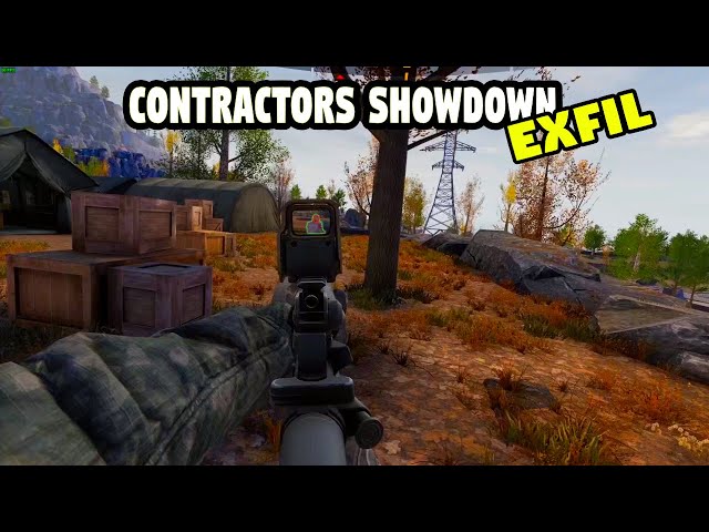 Contractors Showdown ExfilZone | Map Exploration | Beginner Training Run | Index Controller Issue