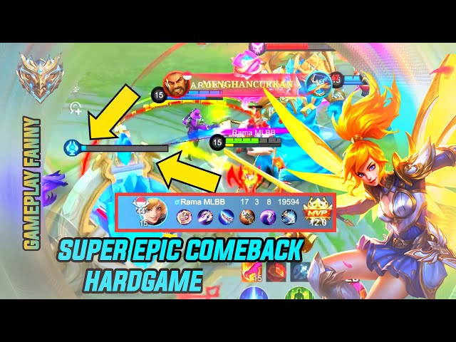 Super Epic Comeback 😱!!!! When I Haven't Played Fanny for 1 Month | MLBB