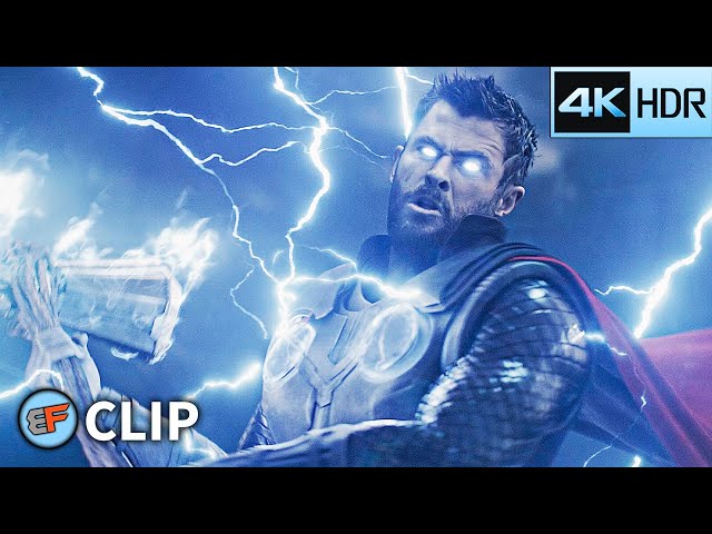 Thor Arrives In Wakanda "Bring Me Thanos" Scene | Avengers Infinity War 2018 IMAX 4K HDR Movie Clip