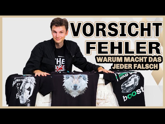 DESIGNS verkaufen sich nicht? - Print on Demand Dropshipping für Shopify & Spreadshirt & Co