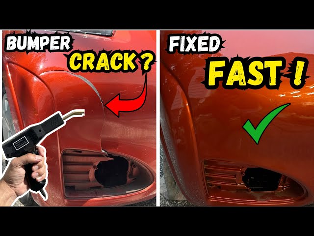 Budget CRACKED Bumper Repair