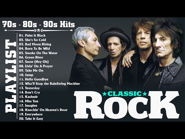 Best Classic Rock Playlist | Classic Rock Songs 70s 80s 90s Full Album