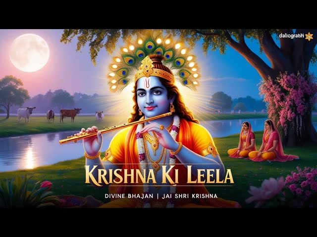 Krishna Ki Leela | Divine Bhajan of Vrindavan | soulful Krishna Bhajan 2025 | Jai Shri Krishna