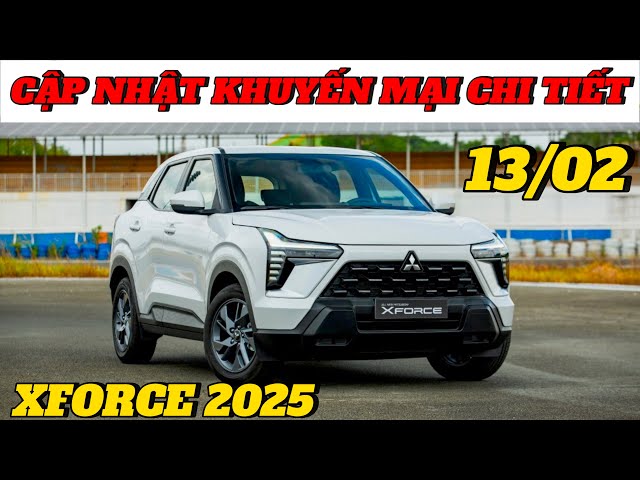 ✅ Khuyến mại Mitsubishi Xforce 2025 mới nhất tháng 02| Giá lăn bánh chi tiết #happy_cars