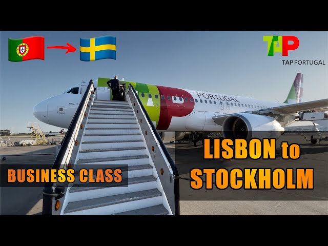 FLIGHT REPORT Lisbon 🇵🇹 🇸🇪 Stockholm TAP PORTUGAL Business Class (# 128)