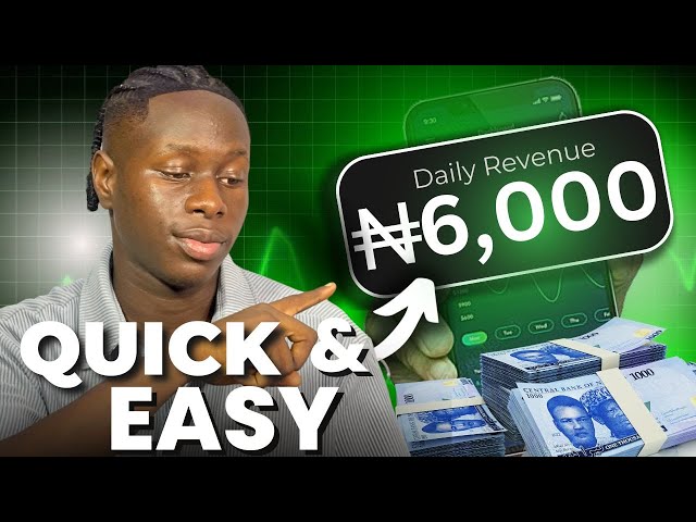 New App That Pays Me ₦6,000 Daily (With Proof) - Fast Ways To Make Money Online In Nigeria