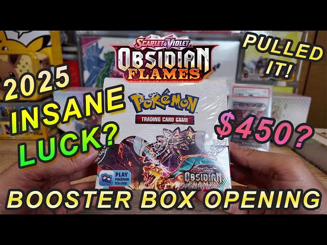 【OBSIDIAN FLAME OPENING 2025】I somehow pulled the $450 CHASE Card??