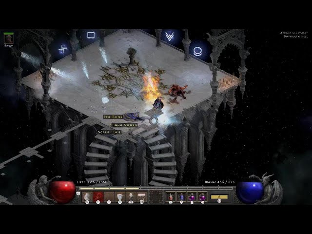 Diablo 2: Resurrected - Jah Rune Drop