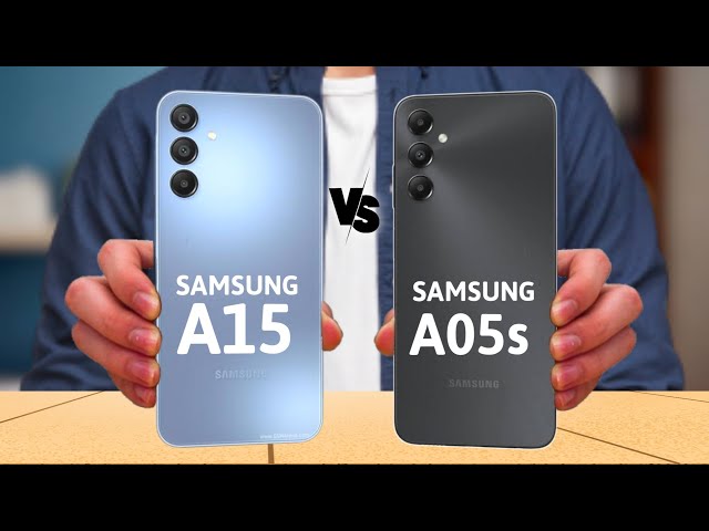 Samsung Galaxy A15 vs Samsung Galaxy A05s