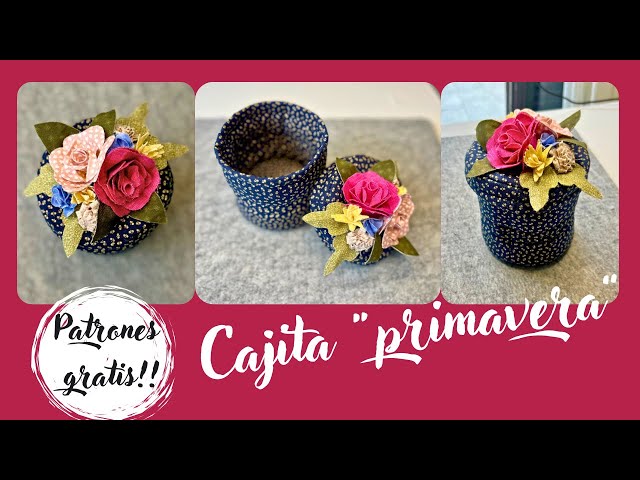 "Spring" Box Tutorial with free patterns