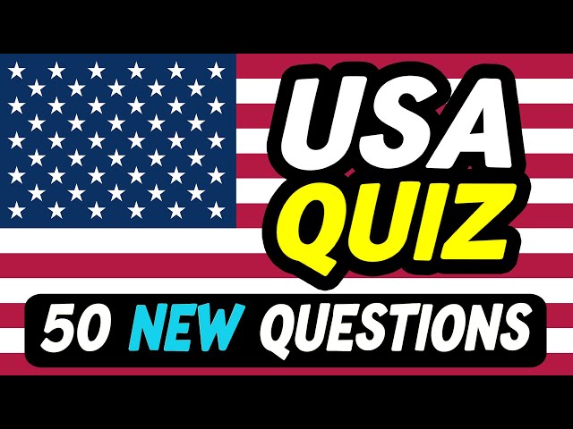 USA Quiz | Can You Pass This 50-Question Challenge? (Part 2)