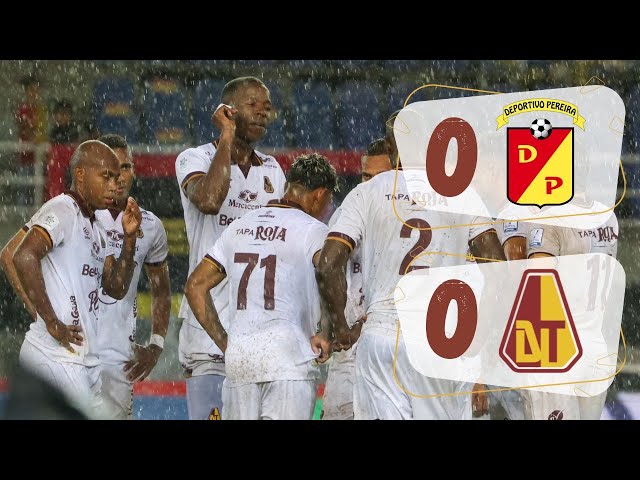 Deportivo Pereira 0 - 0 Deportes Tolima ⚽ LIGA BETPLAY ⭐ LIGA COLOMBIANA (CC 3.0) - RADIO