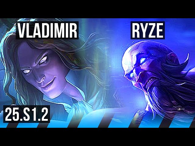 VLADIMIR vs RYZE (MID) | 6/1/6 | KR Master | 25.S1.2