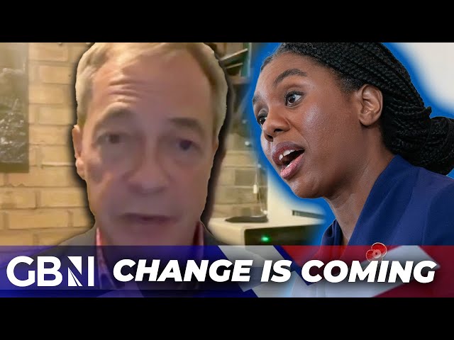 Nigel Farage reveals next step in Badenoch feud - ‘Historical political CHANGE is coming to Britain’