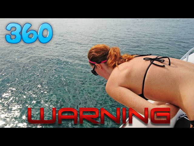 Sea sick simulator challenge! Can you last 5 minutes before blowing chunks? VR 360 take 2