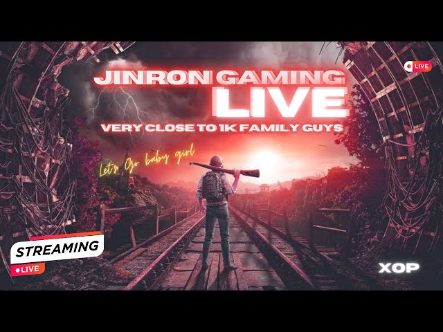 Road to 1k family with jinrongaming ❤️ come and join guy’s #live #bgmi