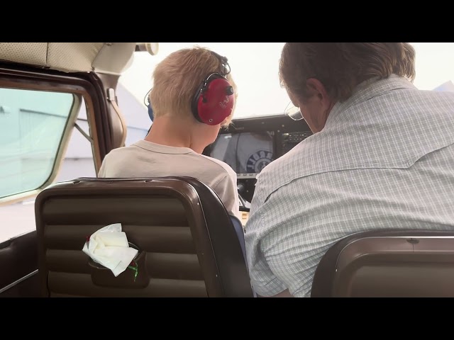 First Flight! Cessna 182 - Helena, MT - Getting ready to fly!