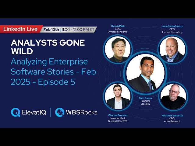 Analysts Gone Wild | Analyzing Enterprise Software Stories | Feb 2025 | Episode 5