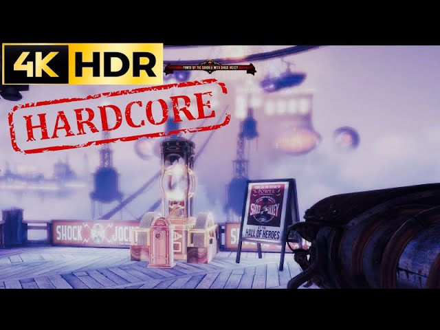 POWER UP GONDOLA WITH SHOCK JOCKY: BIOSHOCK INFINITE (2013) HARDCORE 4K60FPS